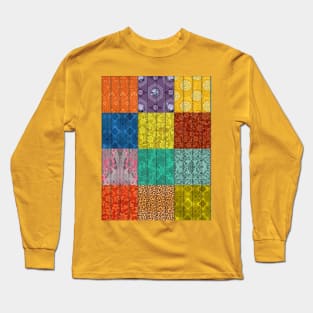 Bohemian Quilt D Long Sleeve T-Shirt